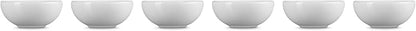 Le Creuset Set Of 6 Vancouver Pinch Bowls 2 Oz White