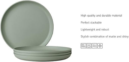 Mepal - Breakfast plate Silueta - Dishwasher & microwave resistant - Plastic - Image 3