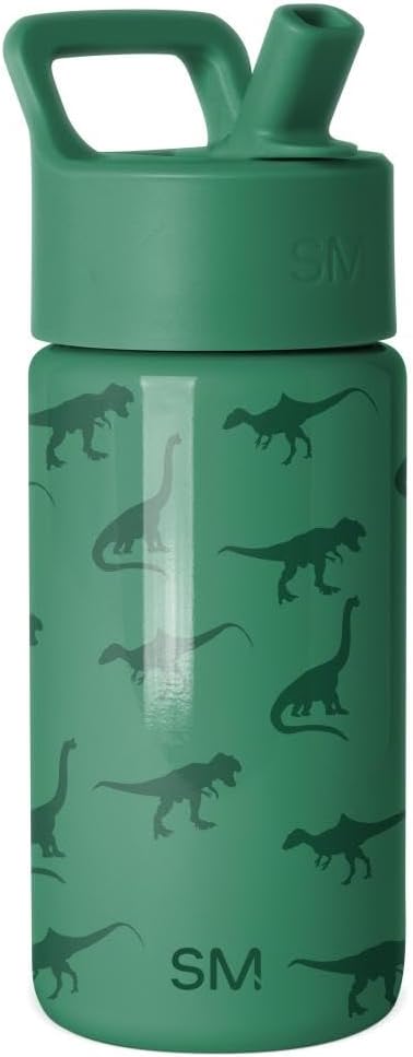 Simple Modern Kids Water Bottle & Toddler Cup | 14oz | Dinosaur | Insulated by Unknown