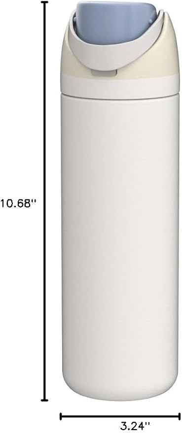 Owala FreeSip Stainless Steel Water Bottle 24 oz Iced Breeze - Image 7