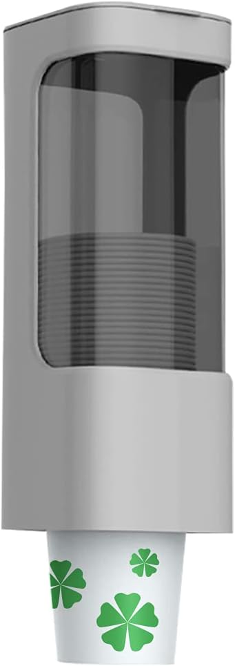Cup Dispenser, Wall Mount Water Cooler Cups Holder Fit 3-5oz Cup | Fit Paper & by IWNTWY