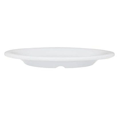 G.E.T. 7.5" Heavy-Duty Wide Rim Melamine Salad Plate (Set of 4)