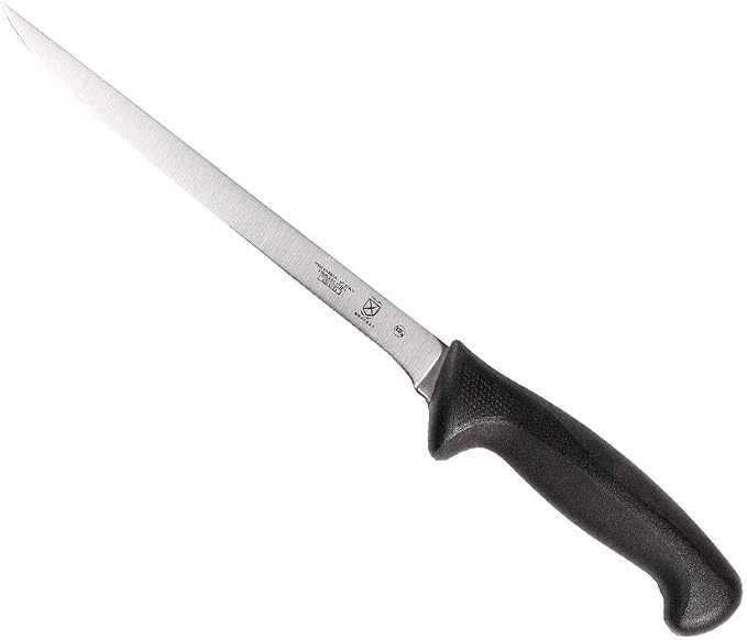 Mercer Culinary M23860 Millennia Black Handle, 8.5-Inch Narrow, Fillet Knife by MercerCulinary