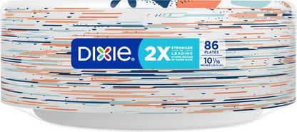 Dixie Paper Plates, Large 10 Inch | 2X Stronger | Microwave-Safe | Soak-Proof | - Image 12