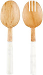 Santa Barbara Design Studio Face to Face Collection Serving Utensils Marble by SantaBarbaraDesignStudio