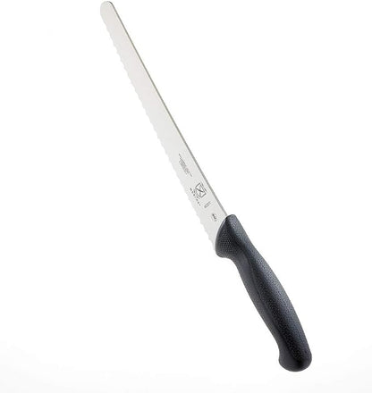 Mercer Culinary M23211 Millennia Black Handle, 10-Inch Left Handed Wavy Edge - Image 5