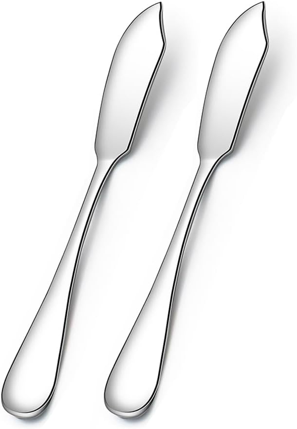 AOOSY Stainless Steel Butter Knives, Cheese Knives, Butter Spreader by AOOSY