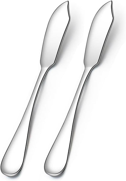 AOOSY Stainless Steel Butter Knives, Cheese Knives, Butter Spreader by AOOSY