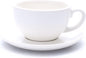 Coffeezone Great Cup Shape for Latte Art Cappuccino Barista Cup Saucer New Bone by Coffeezone