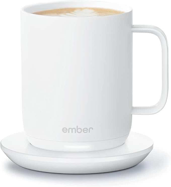 Ember Temperature Control Smart Mug 2, 10 Oz, App-Controlled Heated Coffee Mug by Unknown