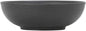 Tuxton China VBB-260Y Bowl, 26 oz., 7-1/8" Diameter x 2-3/8"H, Round, Embossed, Microwave and Dishwasher Safe, Oven Proof, Fully Vitrified, Porcelain, TuxTrendz, Zion, Matte Black, Pack of 12