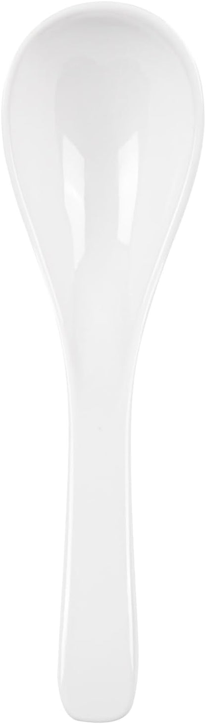 Restaurantware Voga Asian Soup Spoon 10 Dishwashable Ramen Spoons - Image 10