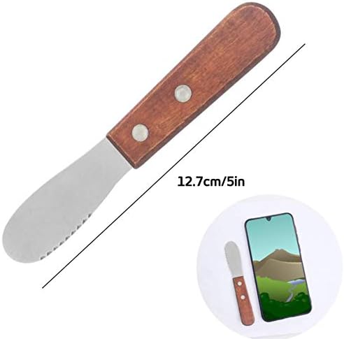 DaKuan 8 Pack Stainless Steel Straight Edge Wide Butter Spreader - Image 2