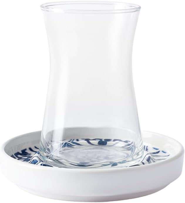 KARACA Mavili Turkish Tea Cups Set - Image 4