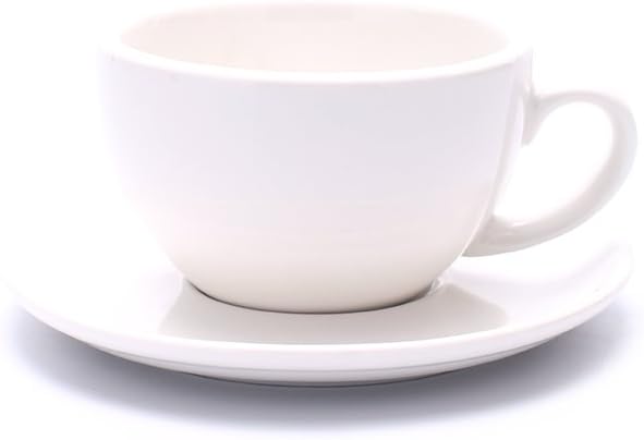 Coffeezone Porcelain Speciality Coffee Cup and Saucer, Small Cappuccino and by Coffeezone