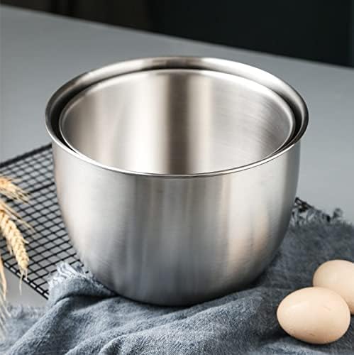 Gigicloud Stainless Steel Mixing Bowl, 304 Stainless Steel Deep Bowl Deep - Image 6