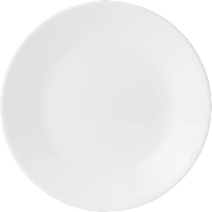 Corelle Vitrelle 6.75" Salad Appetizer Plate Set, Triple Layer Glass and Chip by Corelle