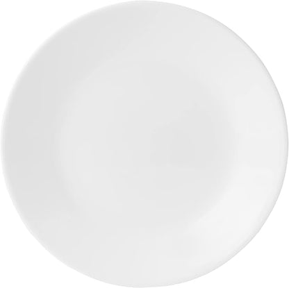 Corelle Vitrelle 6.75" Salad Appetizer Plate Set, Triple Layer Glass and Chip by Corelle