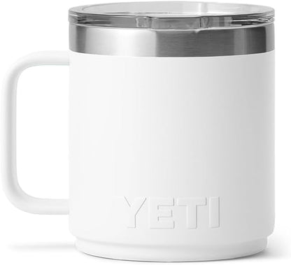 YETI Rambler 10 oz Ceramic Lined Stackable Mug, Vacuum Insulated, Stainless - Image 8