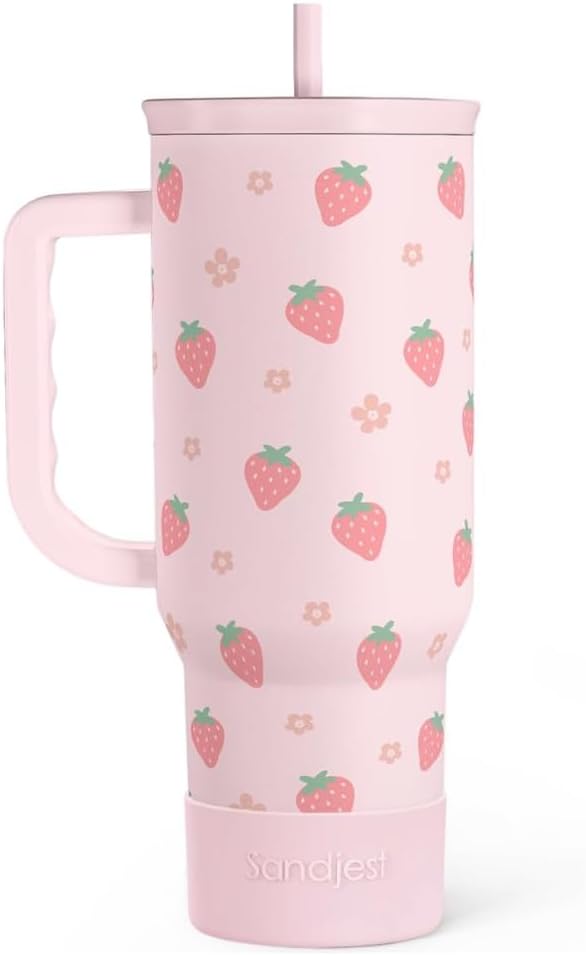 SANDJEST Strawberry Tumbler by SANDJEST