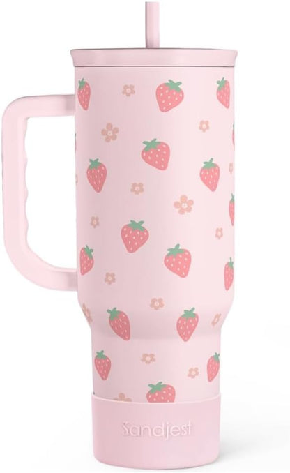 SANDJEST Strawberry Tumbler by SANDJEST