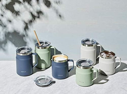 LocknLock Metro Mug, Premium 18/8 Stainless Steel Metal, Double Wall Insulated - Image 2