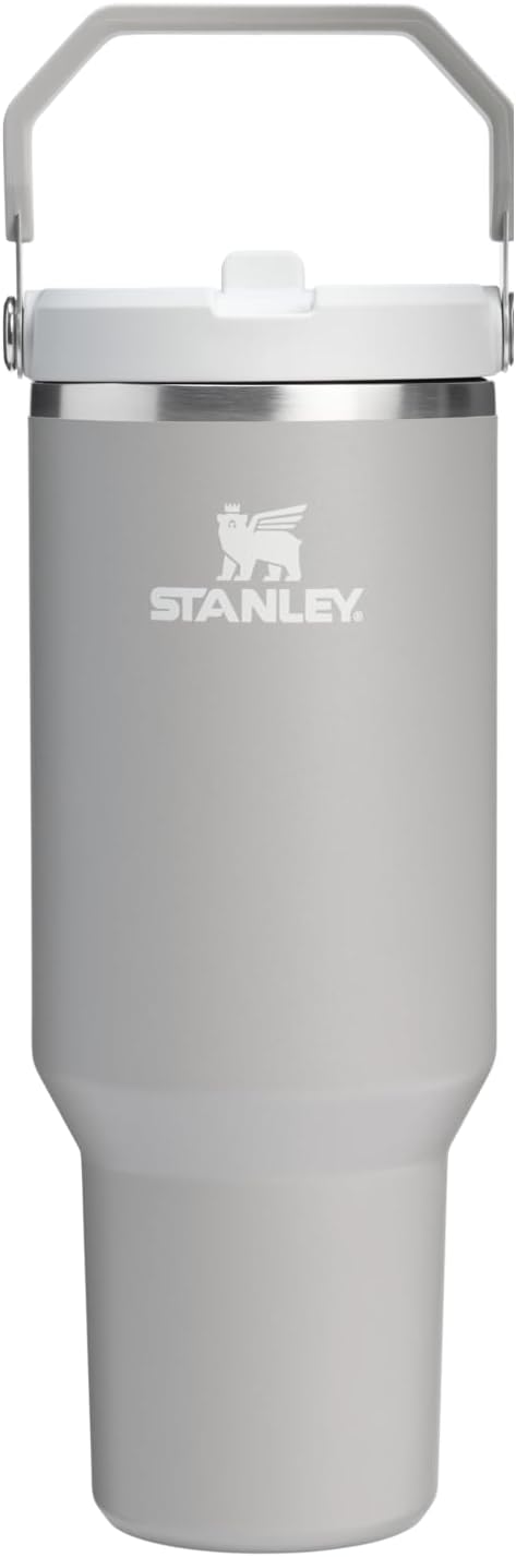 STANLEY IceFlow 2.0 Flip Straw Tumbler, 40 oz, Ash | Easy Carry Handle | Twist by Unknown