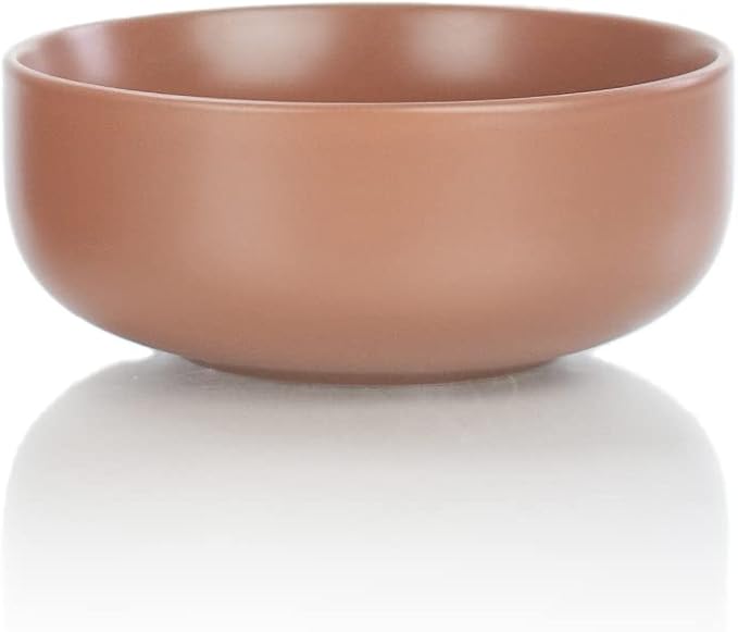 Modern Flat 24oz Bowls | Terracotta - Image 2