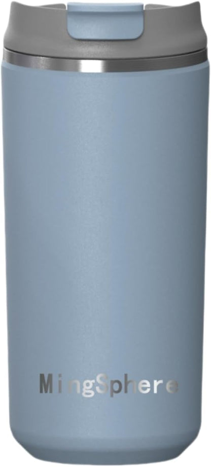 12oz Insulated Stainless Steel Coffee Tumbler by MingSphere