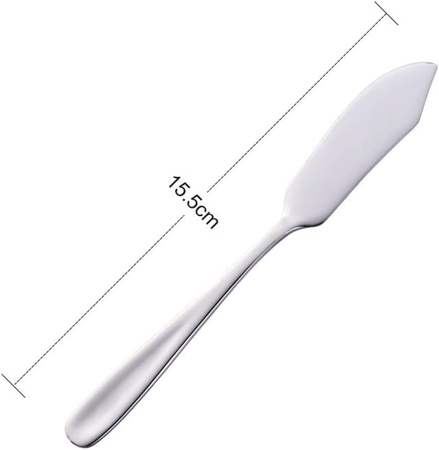 Buyer Star Cheese Butter Knife, Stainless Steel 18/10 6" Mini Desert Knives - Image 6