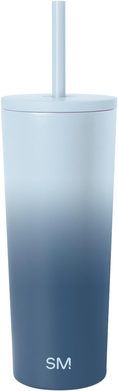 Simple Modern Iced Coffee Tumbler, Insulated | 24oz | Ombré | Reusable by Unknown
