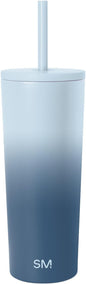 Simple Modern Iced Coffee Tumbler, Insulated | 24oz | Ombré | Reusable by Unknown