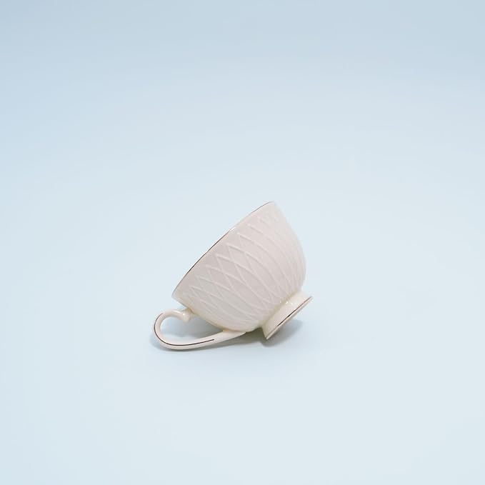 Bone China Tea Cup and Saucer Set - Image 5