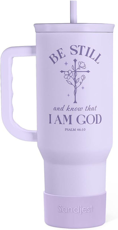 SANDJEST Christian Gift for Women – Insulated Stainless Steel Tumbler by SANDJEST