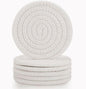 ABenkle Woven Coasters for Drinks Set of 6, Boho Absorbent Drinking Coaster by ABenkle