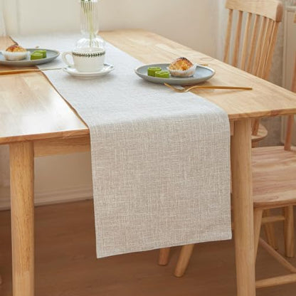 ZAIIVE Polyester Table Runner, Minimalist Style Table Runner 70 Inches Long - Image 4