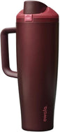 Owala FreeSip Tumbler Stainless Steel Water Bottle 40 oz Black Cherry | by Unknown
