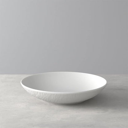 Villeroy & Boch Manufacture Rock Blanc 12 Piece Dinnerware Set, made in Germany - Image 6