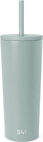 Simple Modern Iced Coffee Tumbler, Insulated | 24oz | Green | Reusable by Unknown