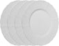 10 Inch Porcelain Dinner Plates Set of 4, Dishwasher safe, Microwave safe by Unknown