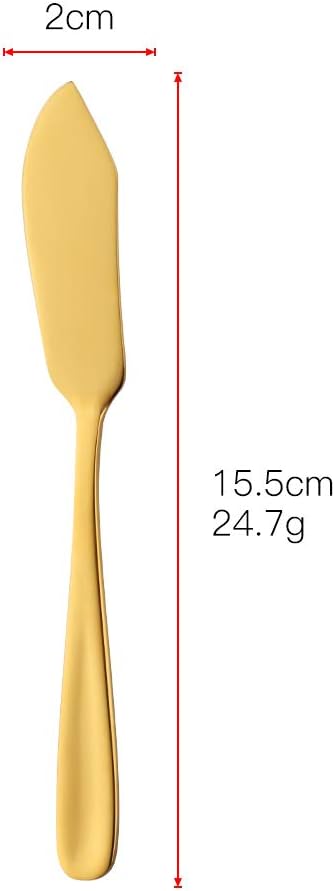 Stainless Steel Cheese Dessert Knives, Breakfast Butter Knife, Slicer Sandwich - Image 7