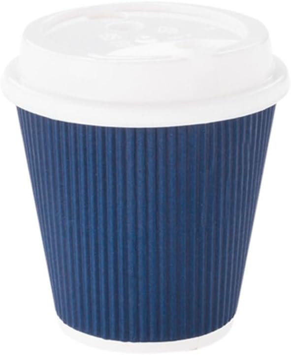 Restaurantware 8 Ounce Double Wall Disposable Coffee Cups, 500 Insulated Dark - Image 8