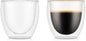BODUM 4557-10 PAVINA Double Walled Thermo Glasses 0.08 L, 2.5 oz by Bodum
