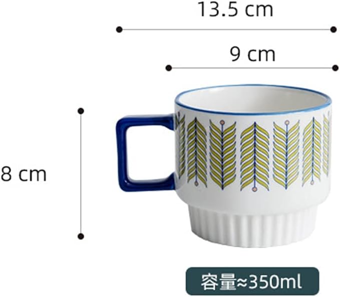 Nordic Style Ceramic Stacking Cups - Image 4
