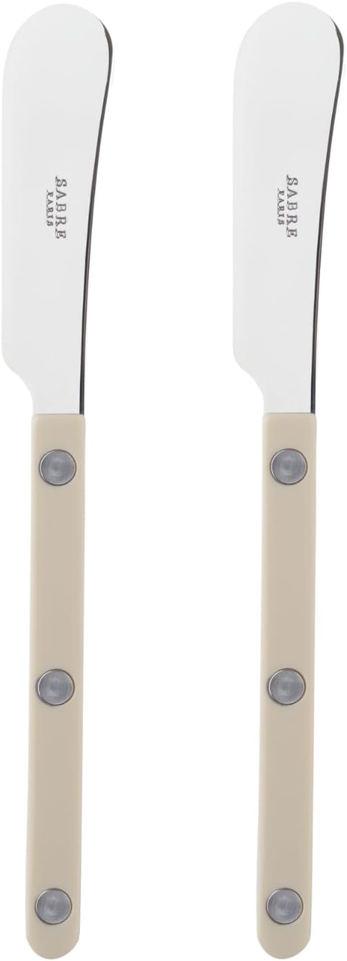 Sabre Paris - Set of 2 Spreader Knives 5.5 inches - Bistrot Collection - Perfect by SabreParis