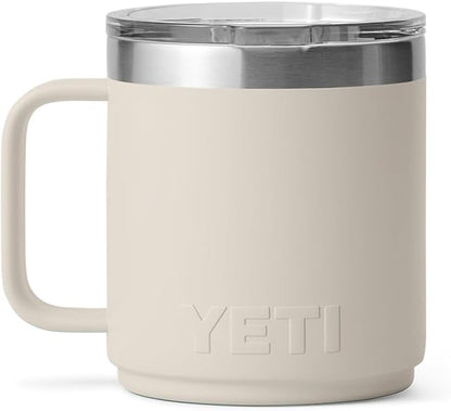 YETI Rambler 10 oz Ceramic Lined Stackable Mug, Vacuum Insulated, Stainless - Image 8