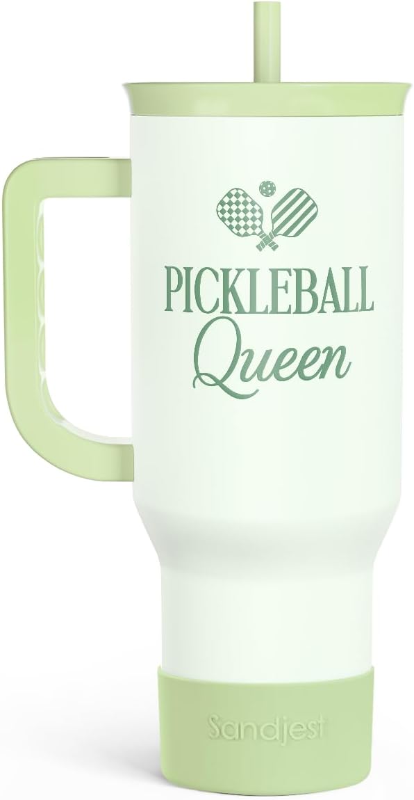 SANDJEST Pickleball 40oz Tumbler by SANDJEST