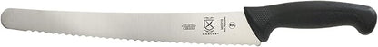 Mercer Culinary M23213 Millenia Black Handle, 12-Inch Wavy Edge, Brisket Knife by MercerCulinary