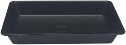 100 pcs Mini 2.95"x2.16" Dipping Sauce Dishes, Plastic Disposable Rectangular Black Soy Sauce Plate Set, Condiment Serving tray, Seasoning Platter, Appetizer Bowel -for Sushi Mustard Vinegar Soy BBQ