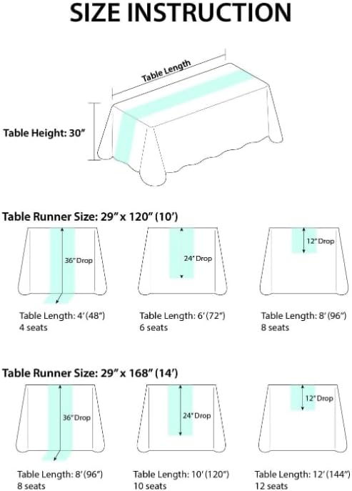 Ling's Moment 14Ft Sunset Terracotta Taupe Sheer Chiffon Table Runner | Silver - Image 5
